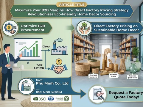 Maximize Your B2B Margins: How Direct Factory Pricing Strategy Revolutionizes Eco-Friendly Home Decor Sourcing